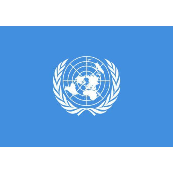 Bandera de ONU de Poliéster Microperforada Reforzada