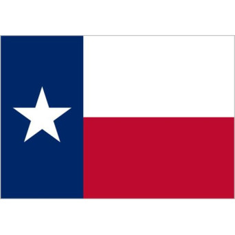 Bandera de Texas de Poliéster Microperforada Reforzada