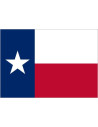 Bandera de Texas de Poliéster Microperforada Reforzada