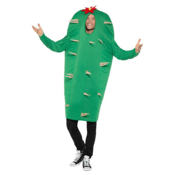 Disfraz de Cactus de color Verde para Adulto