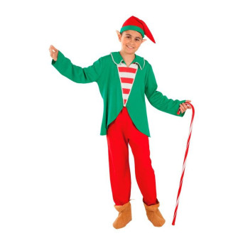 Disfraz de Elfo Ayudante de Papá Noel Infantil