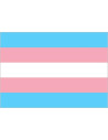 Bandera de Transgénero de Poliéster Microperforada Reforzada