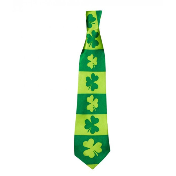 'Corbata de Día de San Patricio de 140 Centímetros de color Verde
