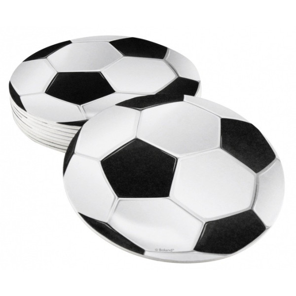  Posavaso de Balón de Fútbol 6 Unidades de 10 Centímetros