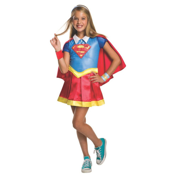 Disfraz de Supergirl Deluxe de DC Super Hero Girls Infantil