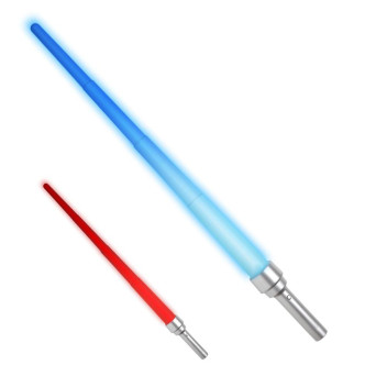 Espada Luminosa Extensible de 90 Centímetros con Luz Multicolor