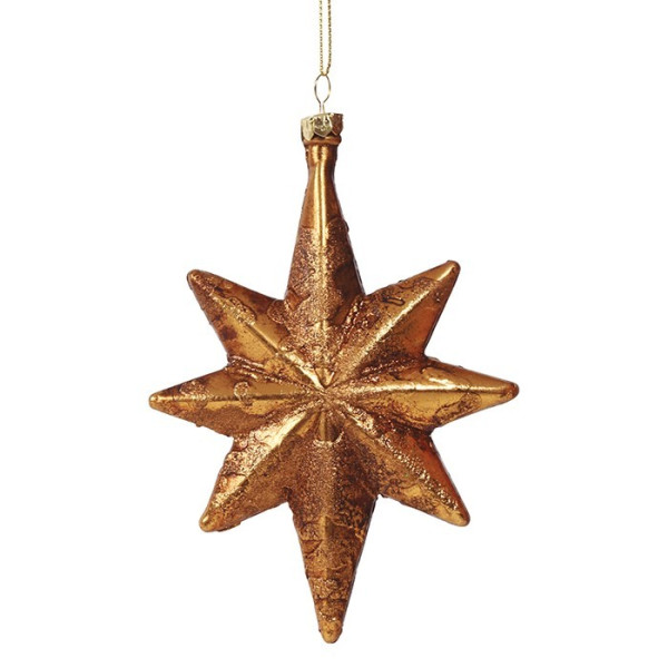 Estrella de 16 Centímetros de color Oro para Colgar