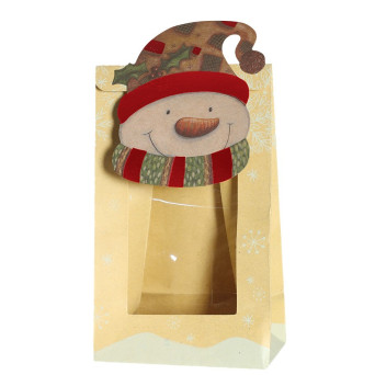 Bolsa de Muñeco de Nieve 3 Unidades de 9 x 14 Centímetros