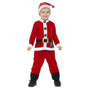 Disfraz de Papá Noel de color Rojo Infantil