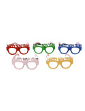 Gafas de Happy New Year de 14,5 x 7 Centímetros Varios Colores