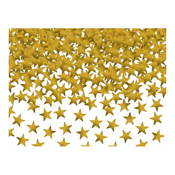 Confeti de Estrella de color Oro de 30 Gramos