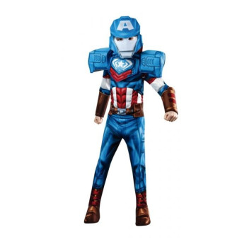 Disfraz de Capitán América Mech Strike Infantil