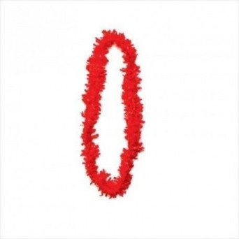 Collar de Plástico Unicolor 25 Unidades de 6,5 Centímetros de color Rojo