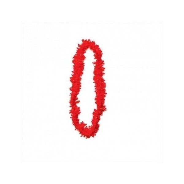 Collar de Plástico Unicolor 25 Unidades de 6,5 Centímetros de color Rojo