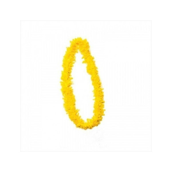 .Collar de Plástico Unicolor 25 Unidades de 6,5 Centímetros de color Amarillo