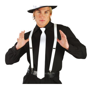 Tirantes de color Blanco para Adulto