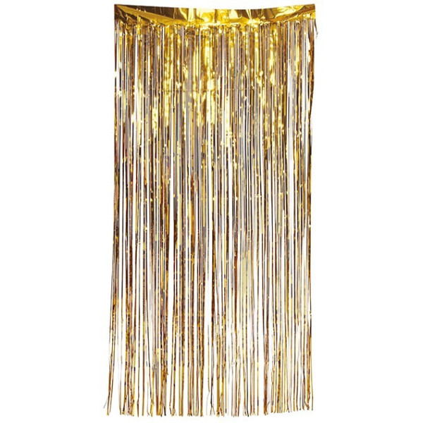 Cortina de color Oro Metalizado de 100 x 200 Centímetros