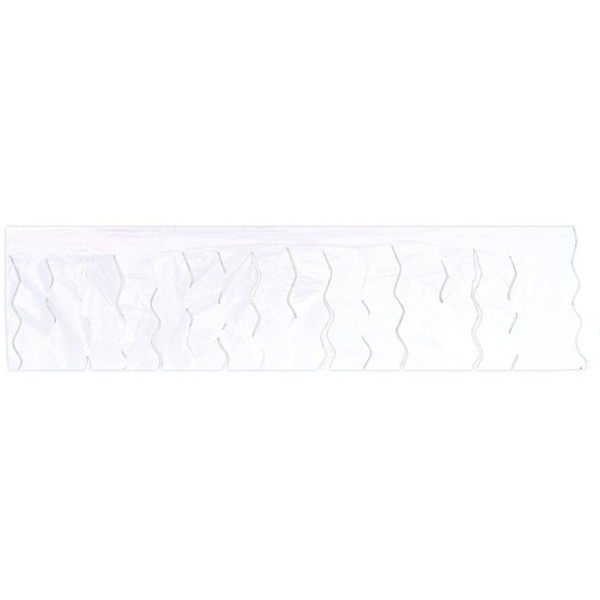 Guirnalda de Flecos Plástico de 25 Metros de color Blanco