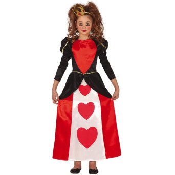 Disfraz de Reina de Corazones Infantil