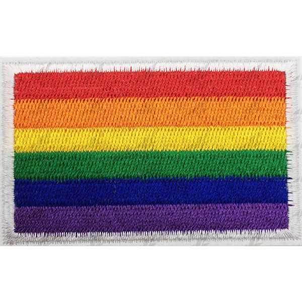  Parche de Bandera LGTBI de 5 x 7,5 Centímetros