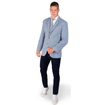 Chaqueta de Doraemon con Corbata para Adulto