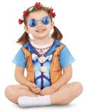 Disfraz de Hippie para Bebé