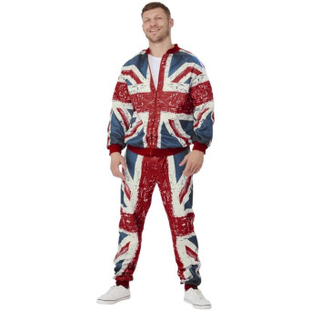 Chandal de Bandera de Reino Unido para Adulto