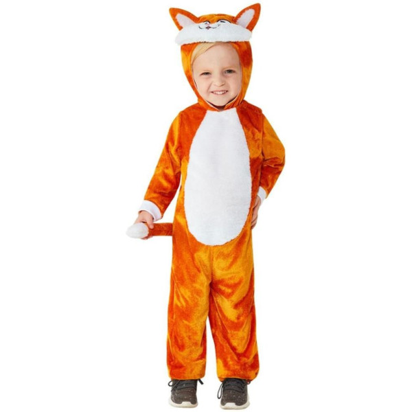 Disfraz de Gato de color Naranja para Bebé