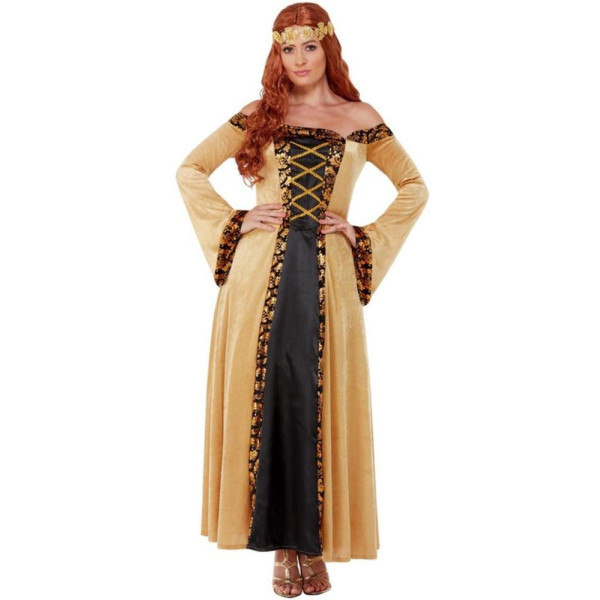 Disfraz de Condesa Medieval Deluxe para Adulto