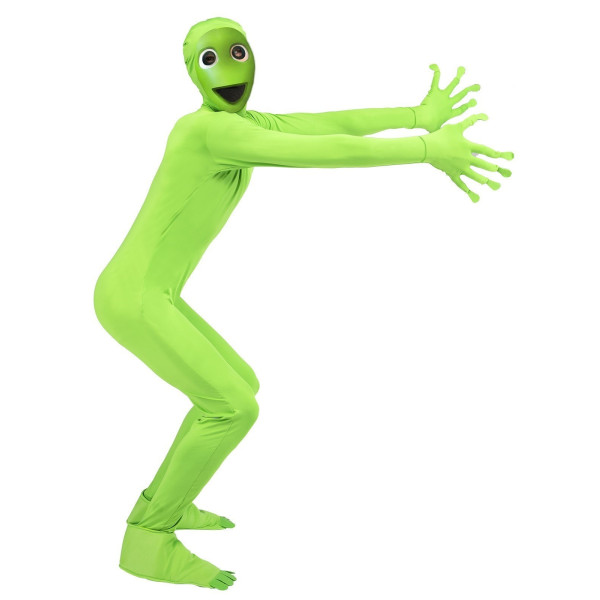 Disfraz de Alien de color Verde para Adultos