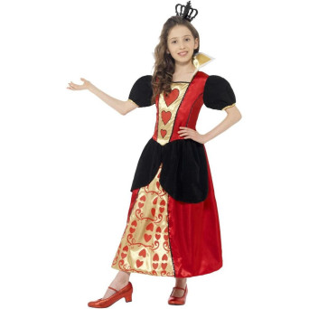 Disfraz de Reina de Corazones Infantil
