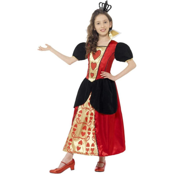 Disfraz de Reina de Corazones Infantil