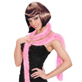 Boa de Marabú Elegante de color Rosa de 2 Metros