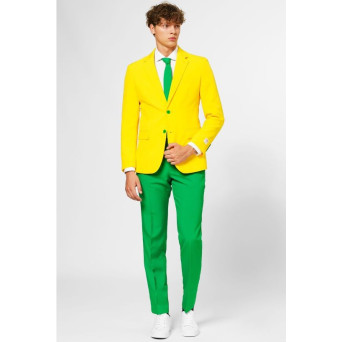 Traje Verde y Amarillo para Adulto