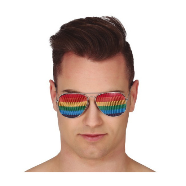 Gafas de Aviador Multicolor para Adulto