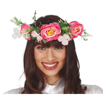 Corona de Flores para Adulto