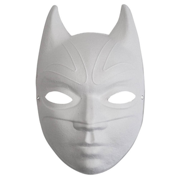 Máscara para Pintar con forma de Superhéroe Murciélago
