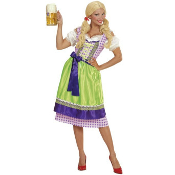 Disfraz de Dirndl de Oktoberfest para Adulto
