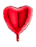 Globo Foil de Corazón de 45 Centímetros de color Rojo