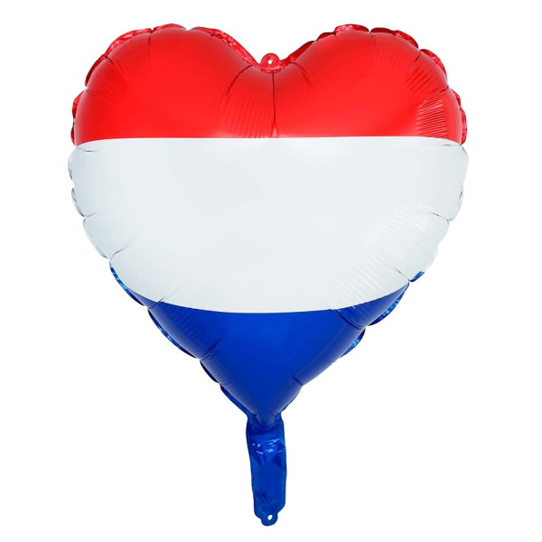 Globo Foil de Corazón Países Bajos de 40 x 45 Centímetros