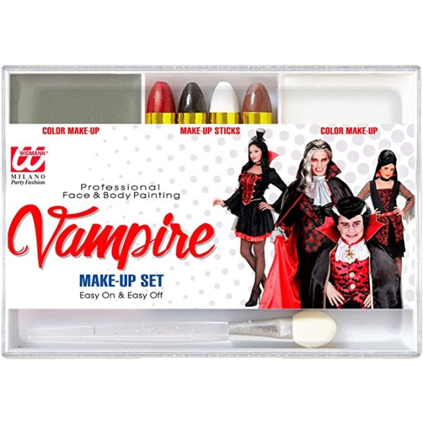 Kit de Maquillaje de Vampiro para Cuerpo y Cara