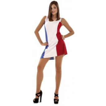 Disfraz de Bandera Francia para Adulto