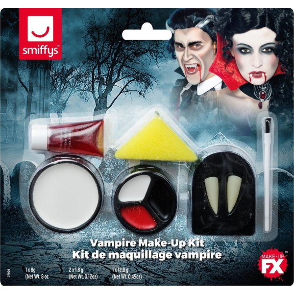 Kit de Maquillaje de Vampiro para Adulto
