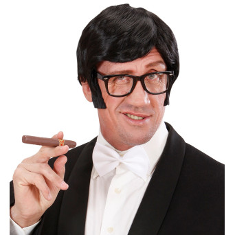 Pajarita Deluxe de color Blanco para Adulto