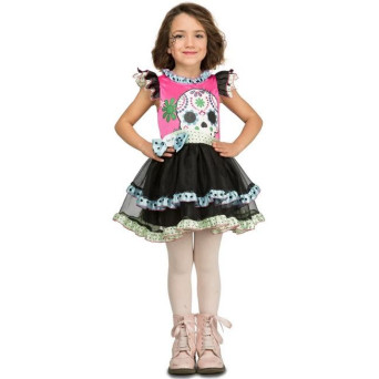 Disfraz de Calavera del Día de los Muertos Mexicano Infantil