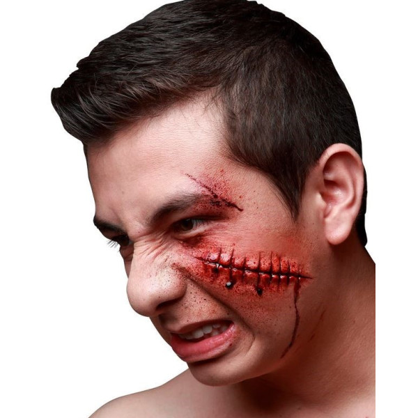 Cicatriz de Látex Zombie