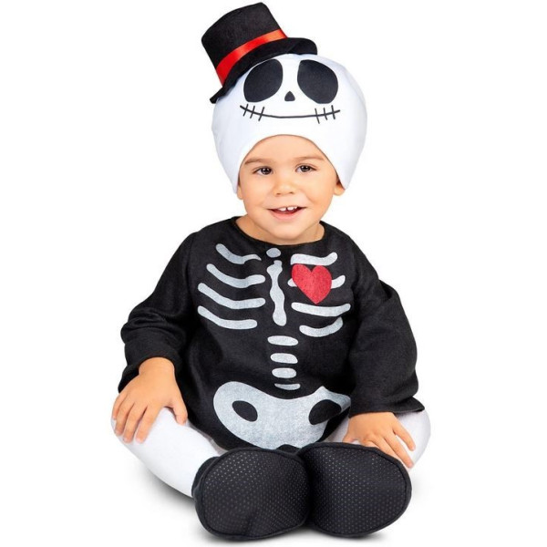 Disfraz de Esqueleto para Bebé