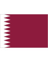 Bandera de Qatar de Poliéster Microperforada Reforzada