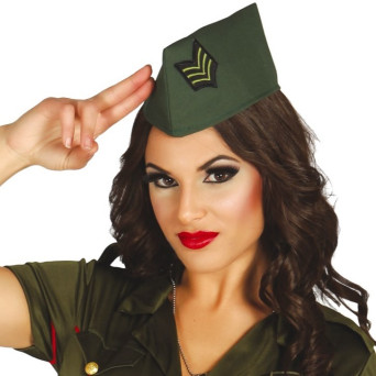 Birrete de Militar para Adulto