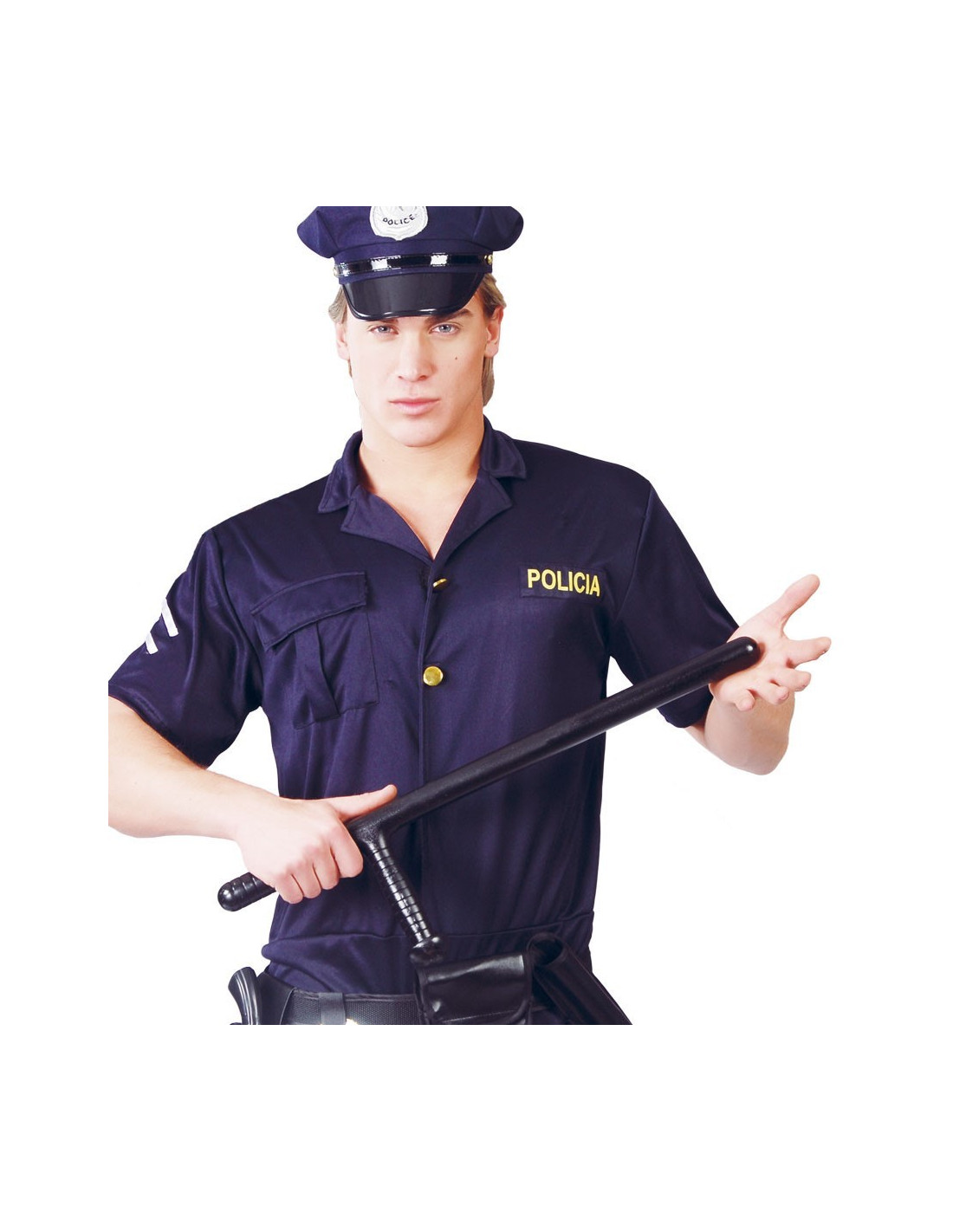 ▷ Porra de Policía 51 cm - ⭐Miles de Fiestas⭐ - 24 H ✓
